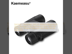 Kaemeasu C مدل سیاه 10x42 HD دوربینی ضد آب برای بزرگسالان، دوربینی برای تماشای پرندگان و پیاده روی، اپتیک با پریزم BAK4، بدن ضدصدمه آلیاژ منیزیم، دید روشن و روشن