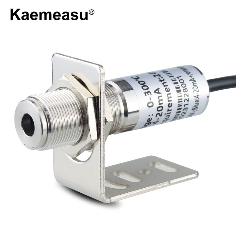 kaemeasu 4 ~ 20mA سنسور درجه حرارت فولاد ضد زنگ صنعتي درجه حرارت بالا فرستنده انفراقرون پیرومتر