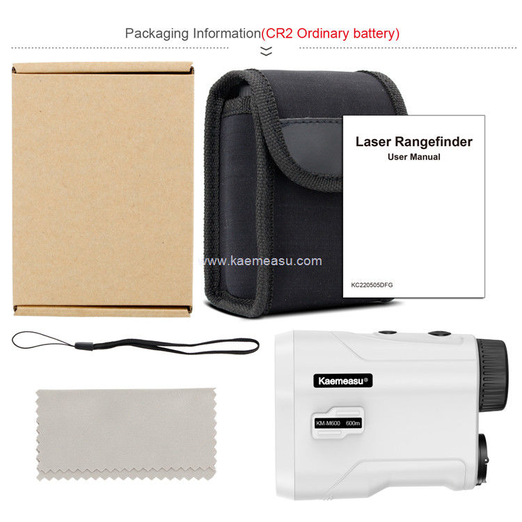 Kaemeasu Golf Range Finder CR2 باتری مدل تلسکوپ پرچم دار قفل زاویه اندازه گیری فاصله متر M1000