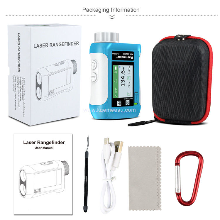 Kaemeasu ريزورفاينده ليزري قابل شارژ صدا گلف ريزورفاينده LCD تلسکوپ با صفحه نمايش جانبي J1200