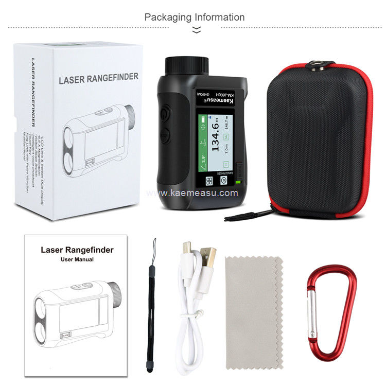 Kaemeasu ريزورفاينده ليزري قابل شارژ صدا گلف ريزورفاينده LCD تلسکوپ با صفحه نمايش جانبي J1200