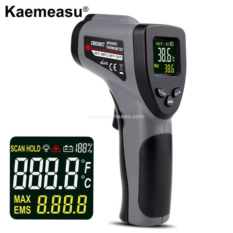 تفنگ درجه حرارت دستي Kaemeasu کلاس 1 ایمنی لیزر تفنگ دمای لیزر OEM ODM