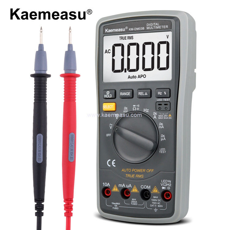 Kaemeasu 03B مولتی متر الکترونیک صنعتی با دقت بالا ضد سوزش هوشمند 1000 ولت AC DC مولتی متر دیجیتال