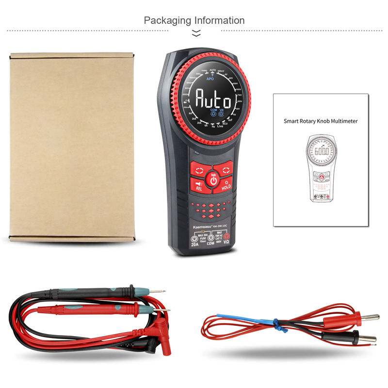 Kaemeasu 10C Auto Range Multimetro Smart Digita Voltage Meters NCV TRMS دیود تست مقاومت کنترلی