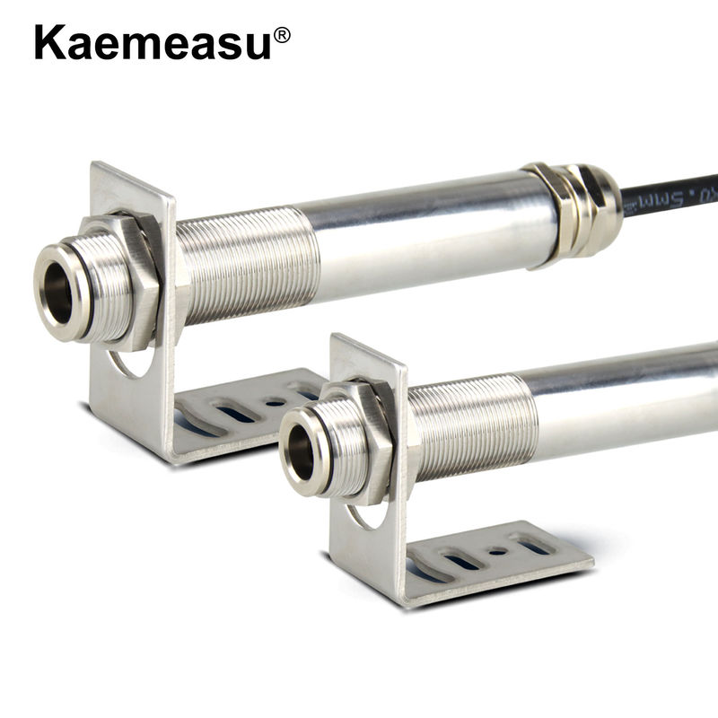 kaemeasu 4 ~ 20 mA فرستنده فولاد ضد زنگ بدون تماس سنسور دمای مادون قرمز -20 ~ 600 °C