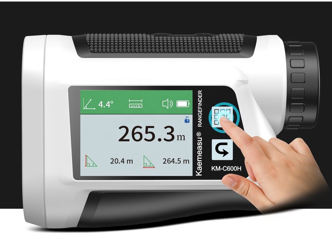 600m Oem صفحه لمسی دیجیتال گلف فاصله متر لیزر Rangefinder لیزر Rangefinder Rangefinder لیزر Rangefinder