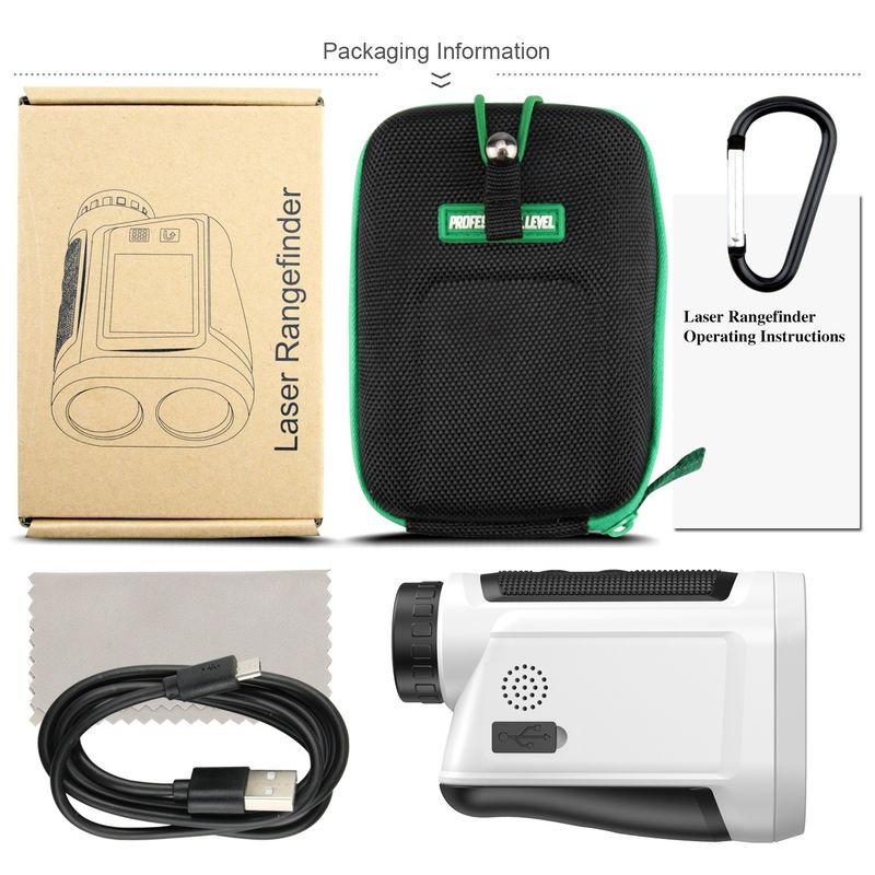 600m Oem صفحه لمسی دیجیتال گلف فاصله متر لیزر Rangefinder لیزر Rangefinder Rangefinder لیزر Rangefinder