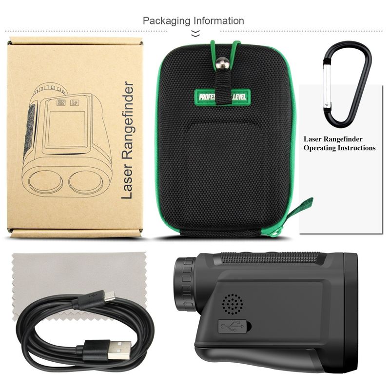 فروش داغ ليزر Rangefinder Oem Screen Range Finderr Golf ليزر Rangefinder Rangefinder برای شکار