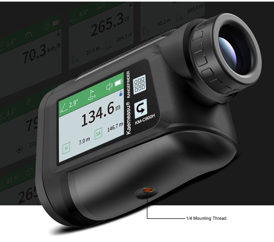 فروش داغ ليزر Rangefinder Oem Screen Range Finderr Golf ليزر Rangefinder Rangefinder برای شکار