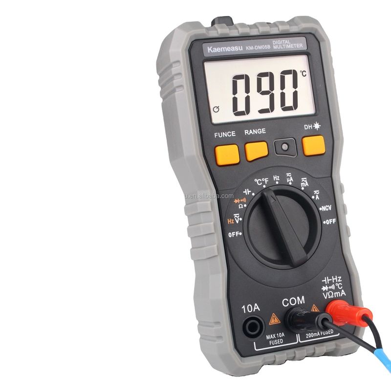 مینی قابل حمل Multi Tester ولتاژ و مقاومت فعلی NCV الکتریکی هوشمند دیجیتال مولتی متر با شاخص باتری کم