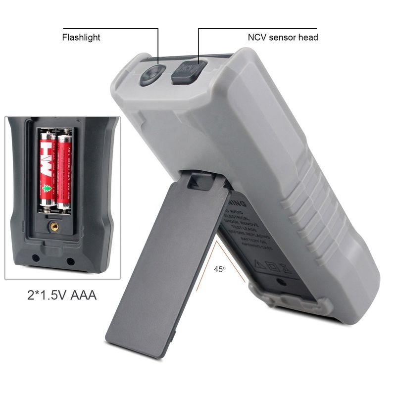 OEM ODM چند سنج دیجیتال T-rms چند سنج الکترونیکی Ncv Ohm Hz Tester avometer مینی چند سنج قابل حمل برای فروش