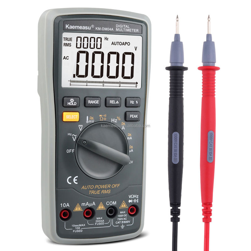 04A Clamp Meter AC DC Digital Voltmeter Diode Continuity Test ولتاژ متر چند سنج هوشمند چند سنج دیجیتال