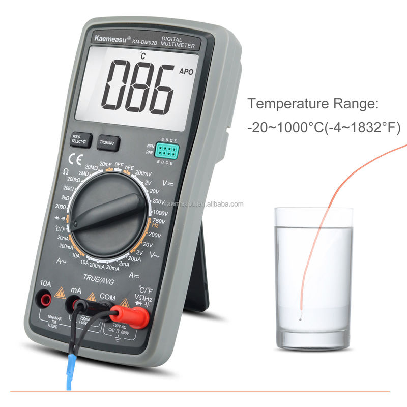 الکتریکشنر اتوماتیک Range Multitester 6000 شمارش آنالوگ مولتی متر T-RMS دیود تست پیوستگی Buzzer مولتی متر دیجیتال