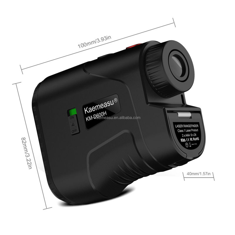 500Yd لیزر دیجیتال Rangefinder برای Golf Range Finding و اندازه گیری فاصله طولانی مدت