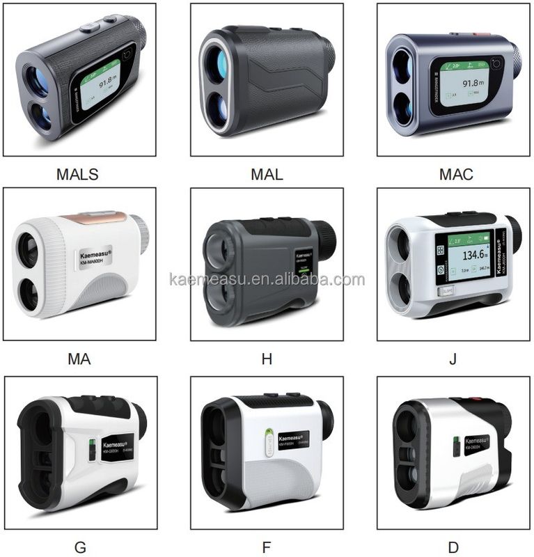۴۵۰ متر لیزر متر گلف Rangefinder تلسکوپی دید نوری لیزر فاصله متر Rangefinder تجهیزات آزمایش تلسکوپ KACE