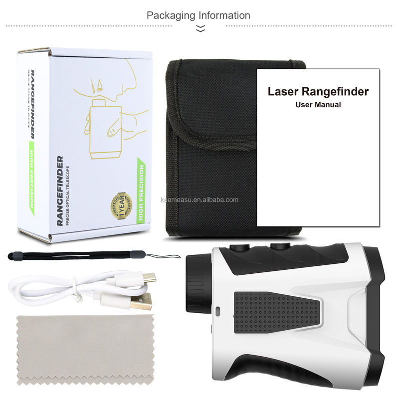 800 متری گلف Rangefinder Sport لیزر Rangefinder ابزار نوری شکار Diastimeter تلسکوپ گلف