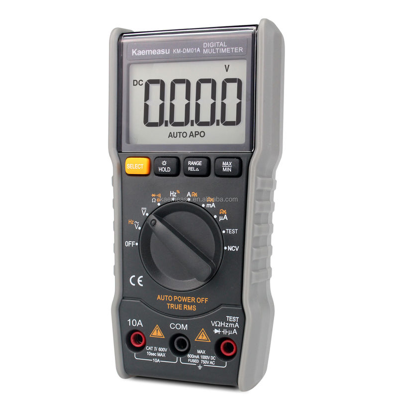 مینی ملمترهای قابل حمل دقیق بالا Auto Range Current Voltage Tester برای اندازه گیری دقیق