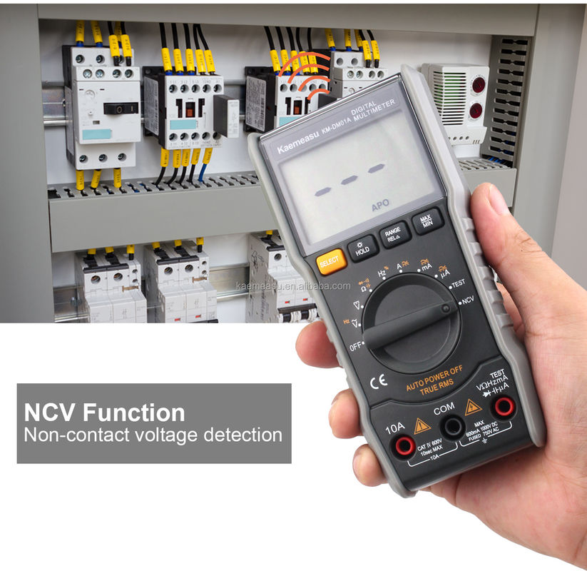 مینی ملمترهای قابل حمل دقیق بالا Auto Range Current Voltage Tester برای اندازه گیری دقیق