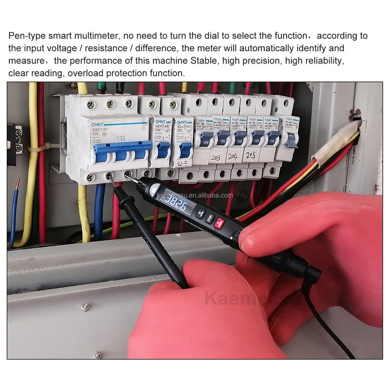 فابریکهای OEM Direct Pen Digital Multimeter True Rms Digital Meter بدون تماس ولتاژ تشخیص مولتی متر