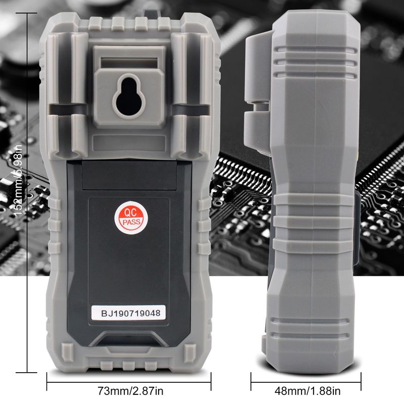 مینی مولتی متر هوشمند DC / AC ظرفیت دقیق Ncv Ohm Hz Tester True-rms برق شناس مولتی متر دیجیتال