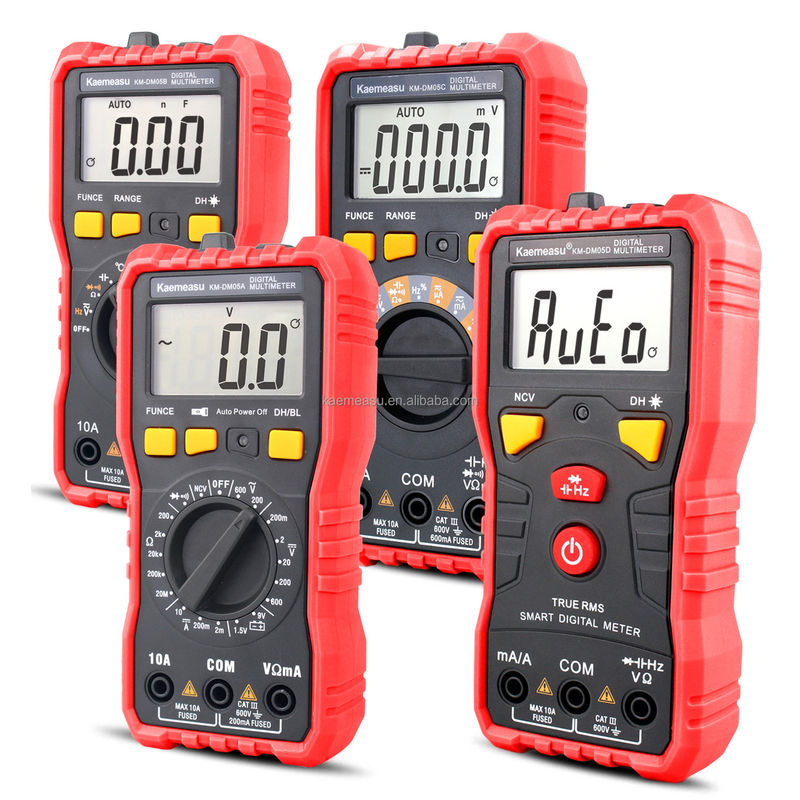 چند کارکرد جیبی دیجیتال چند متر برق شناس Universal Meter High Precision DC/AC NCV True RMS Multimeters Tester