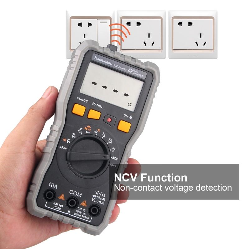 چند کارکرد جیبی دیجیتال چند متر برق شناس Universal Meter High Precision DC/AC NCV True RMS Multimeters Tester