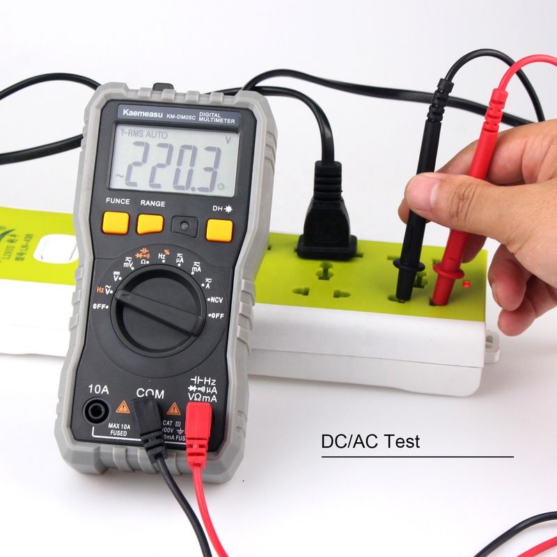 چند کارکرد جیبی دیجیتال چند متر برق شناس Universal Meter High Precision DC/AC NCV True RMS Multimeters Tester