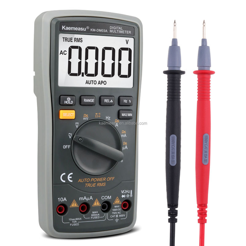 03A OEM ODM آزمایش دیود صنعتی مولتی متر الکترونیکی AC DC ولتاژ و جریان ولتی متر مولتی متر دیجیتال حرفه ای