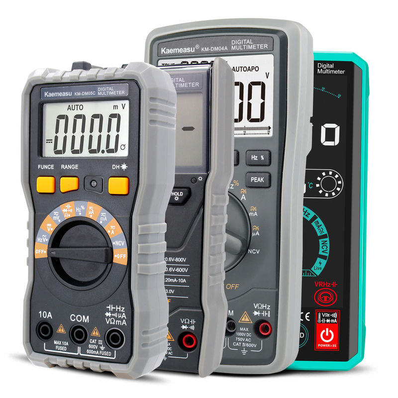 OEM ODM Anti-Burn Multitester DC/AC NCV اندازه گیری خروجی امواج مربع True-rms محدوده اتوماتیک دیجیتال مولتی متر