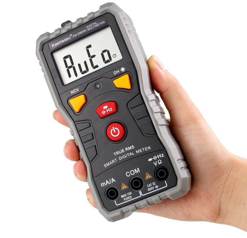 مولتی متر دیجیتال جیبی DC / AC چند منظوره ظرفیت دقیق بالا Ncv Ohm Hz Tester Auto Range Digital Multimeter