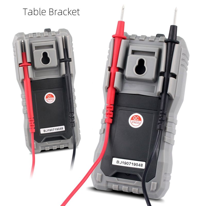 آٹو رینج ال سی دی نمایش الکتریکی Multi Tester T-rms NCV ماشین اندازه گیری بنچ چند متر دیجیتال با پروب