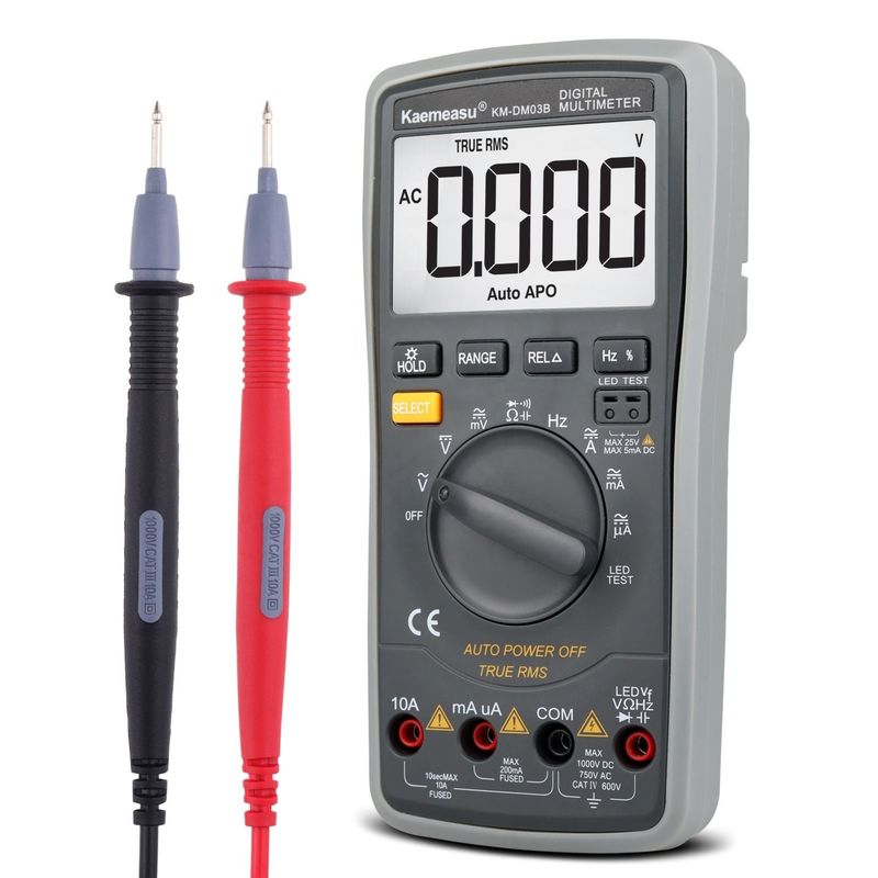 فروش داغ چند متر الکترونیکی صنعتی با دقت بالا 6000 شمارش 1000v AC DC چند متر دیجیتال