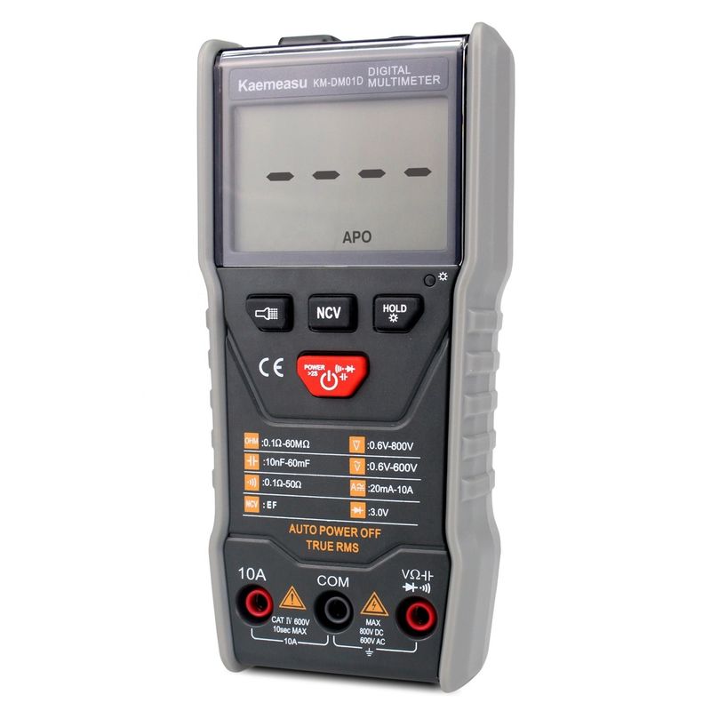 مولتی مترهای اتوماتیک 3 5/6 رقم DC / AC True-rms Digital Multimeter با Ncv Multimeter Tester