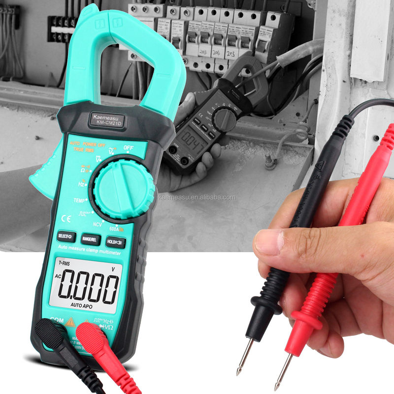 21D DC AC Digital Clamp Meter 3 5/6 Digit تست دیود اتوماتیک تور RMS Square Wave Output NCV Digital Clamp Meter Multimeter