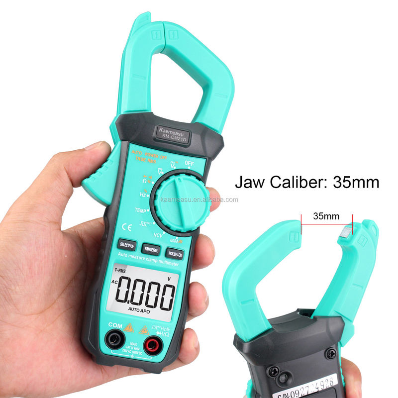 21D DC AC Digital Clamp Meter 3 5/6 Digit تست دیود اتوماتیک تور RMS Square Wave Output NCV Digital Clamp Meter Multimeter