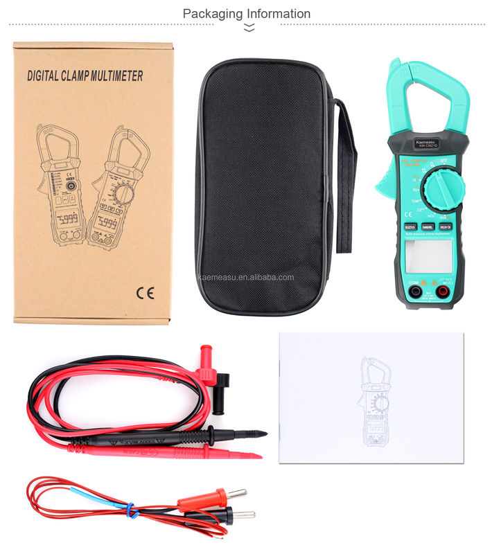 21D DC AC Digital Clamp Meter 3 5/6 Digit تست دیود اتوماتیک تور RMS Square Wave Output NCV Digital Clamp Meter Multimeter