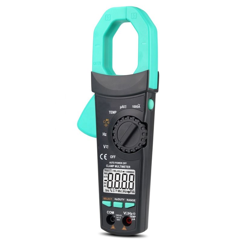 اندازه گیری ولتاژ حرفه ای 1000A AC / DC با نمایش 3 5/6 رقم و اندازه گیری جریان چند منظوره