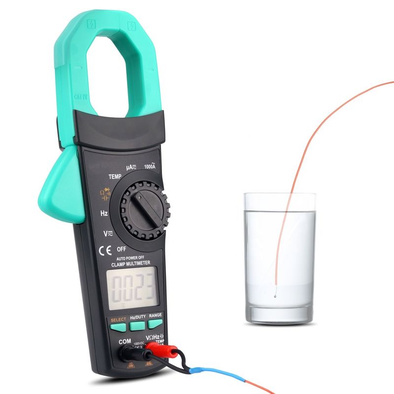 اندازه گیری ولتاژ حرفه ای 1000A AC / DC با نمایش 3 5/6 رقم و اندازه گیری جریان چند منظوره