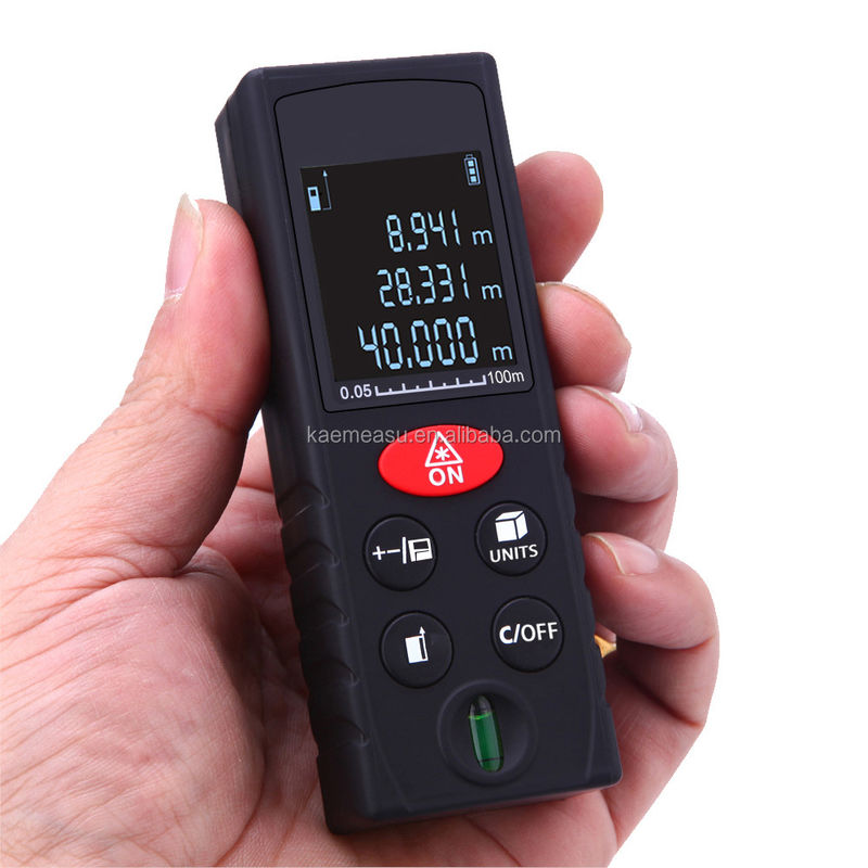 OEM ODM مینی لیزر دستی فاصله متر ابزار اندازه گیری فرمانروای الکترونیکی لیزر دیجیتال Range Finder برای فروش