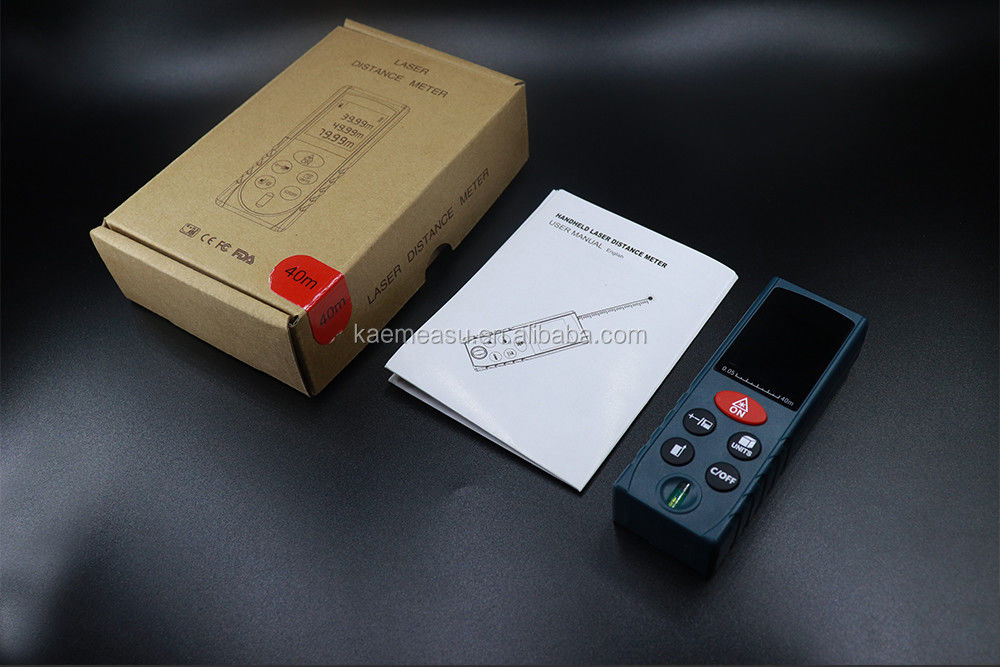 OEM ODM مینی لیزر دستی فاصله متر ابزار اندازه گیری فرمانروای الکترونیکی لیزر دیجیتال Range Finder برای فروش