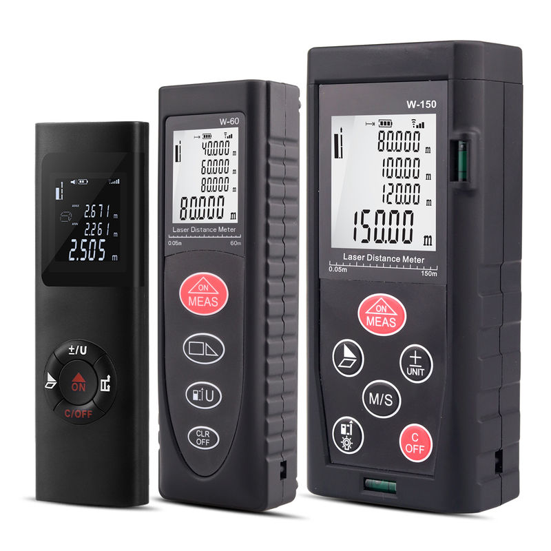 40m 100m OEM ODM مینی قابل حمل ریموندمتر دیجیتال مادون قرمز لیزر فاصله متر لیزر الکتریکی ریموندمتر