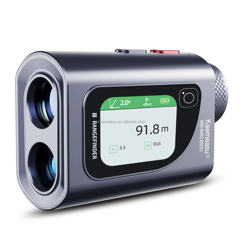 OEM ODM صفحه لمسی لیزر فاصله متر تلسکوپ شکار آلومینیوم Range Finder گلف 600m لیزر Rangefinder