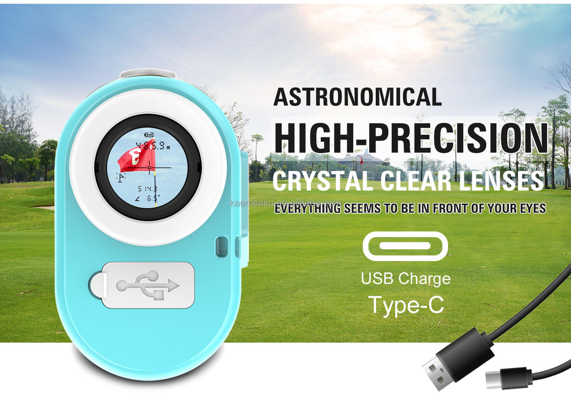 OEM 1200m Golf Slope Scope لیزر فاصله متر تلسکوپ درجه صنعتی گلف لیزر Rangefinders با پشتیبانی سفارشی