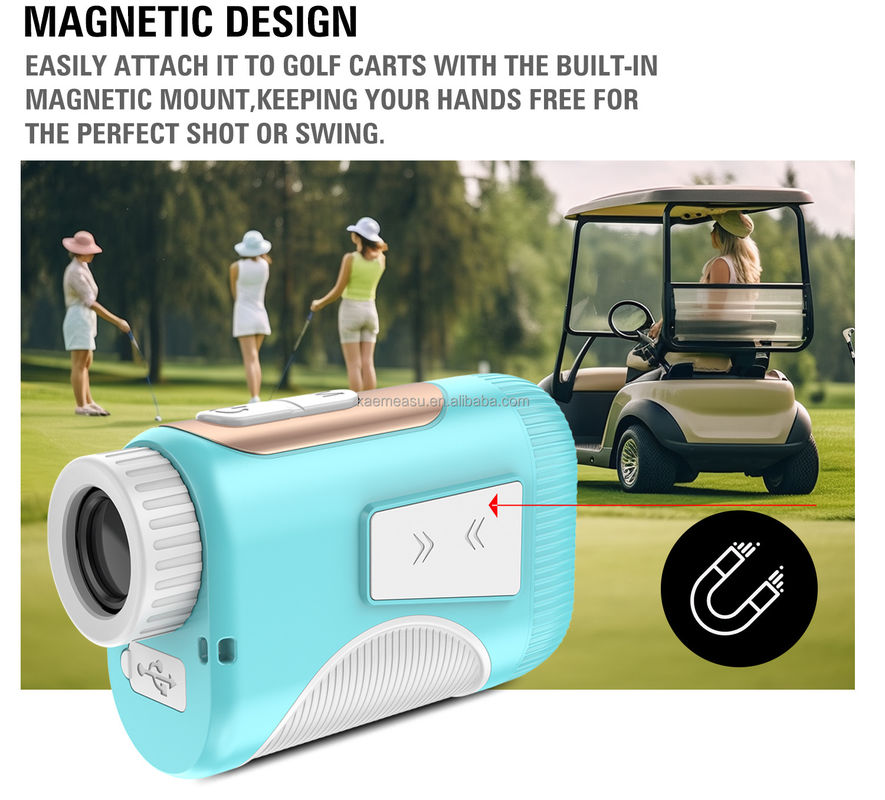 OEM 1200m Golf Slope Scope لیزر فاصله متر تلسکوپ درجه صنعتی گلف لیزر Rangefinders با پشتیبانی سفارشی