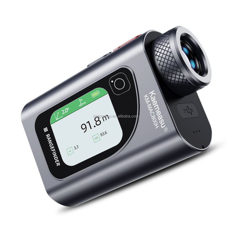 800m Rangefinder 6.5x ابزار اندازه گیری لیزر نامگذاری شده فاصله متر فرمانده الکترونیکی چند عملکردی برای ورزش های ساختمانی