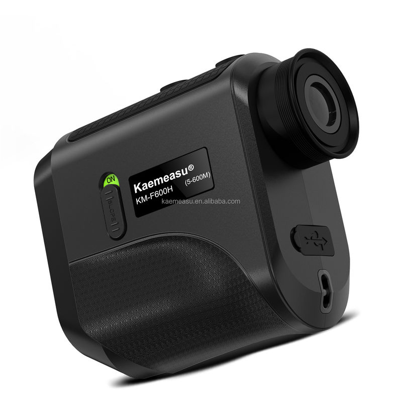 F1000m حرفه ای گلف لیزر Rangefinder حالت شیب تمرکز سریع 6.5X بزرگ کردن برای استفاده از تورنمنت