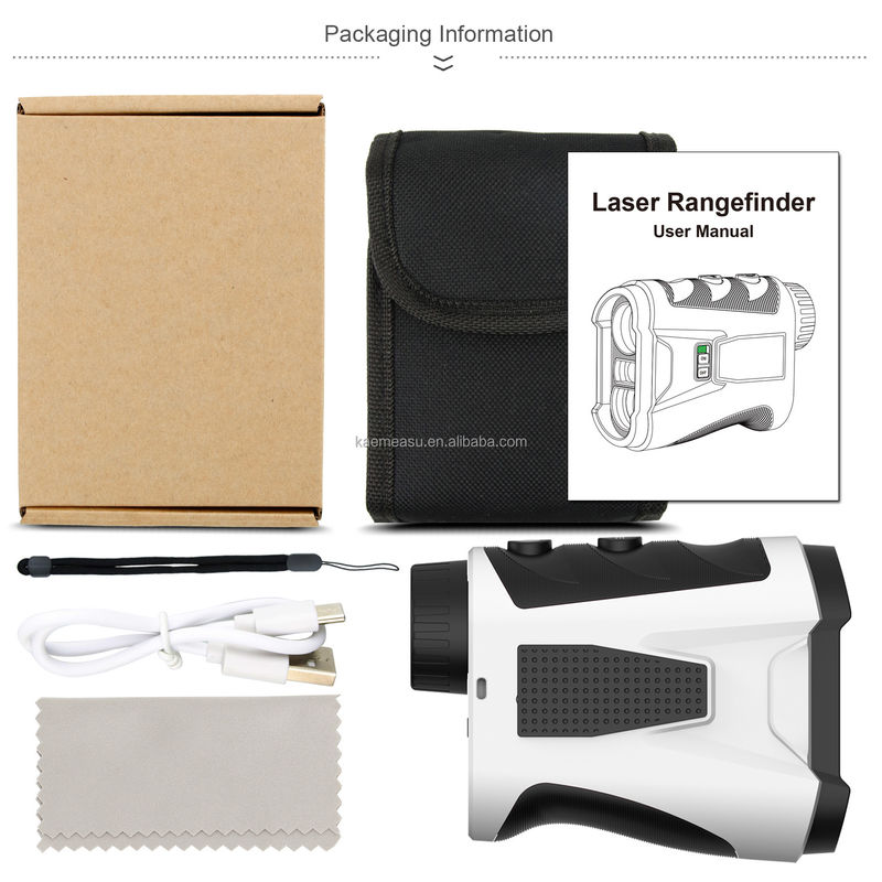 مدل G قابل شارژ مجدد گلف لیزر Rangefinder Flag Lock Slope Mode تمرکز سریع برای اندازه گیری فاصله گلف