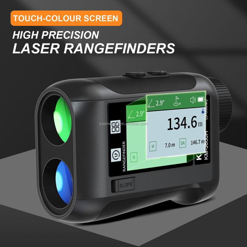 J ارتقا صفحه نمایش LCD گلف ورزش لیزر فاصله سنج ابزار نوری شکار Diastimeter هوشمند گلف تلسکوپ